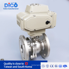 DIN PN16 industrial flange ball valve